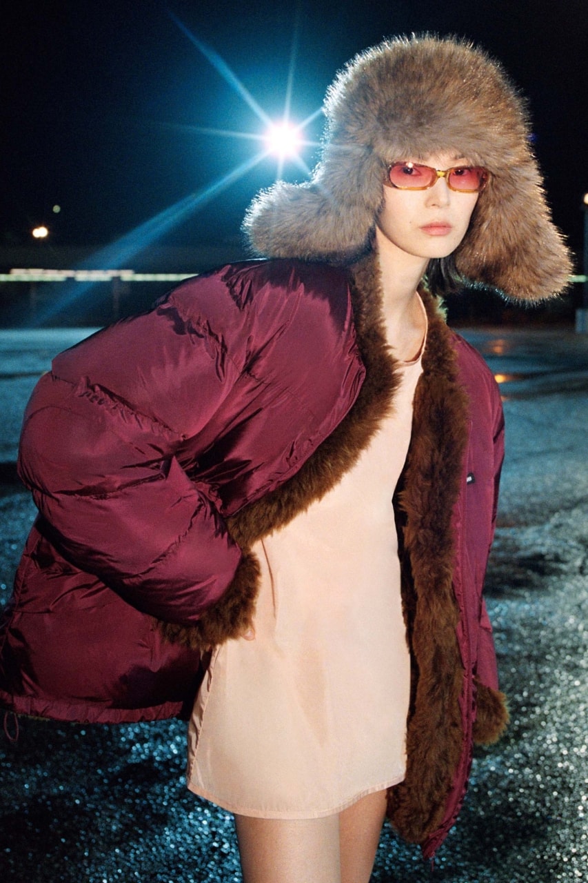 Hailey Bieber, Miu Miu, FW26, Campaigns, fahsion, models, Xiao Wen Ju, clothes, trapper hats