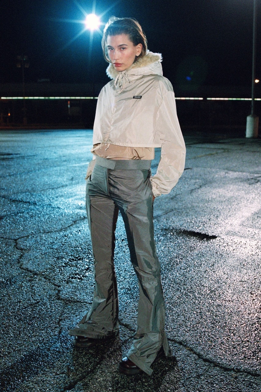 Hailey Bieber, Miu Miu, FW26, Campaigns, fahsion, models, Xiao Wen Ju, clothes, trapper hats