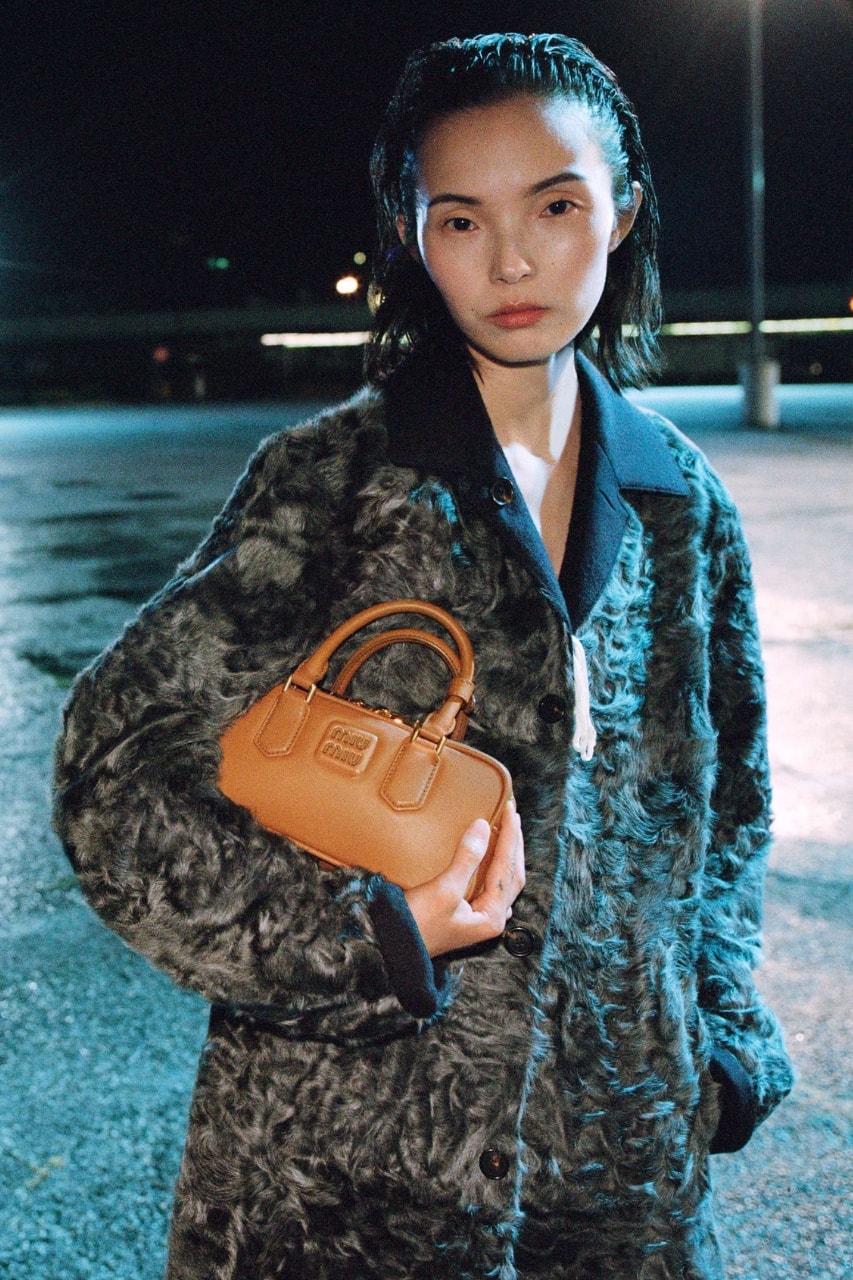 Hailey Bieber, Miu Miu, FW26, Campaigns, fahsion, models, Xiao Wen Ju, clothes, trapper hats
