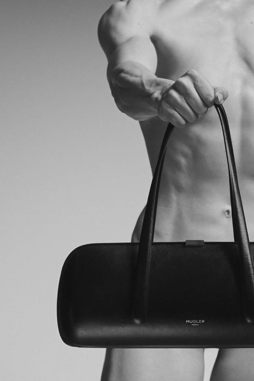 mugler, handbags, accessories, campaigns, bodybuidler, models, nudes, photography