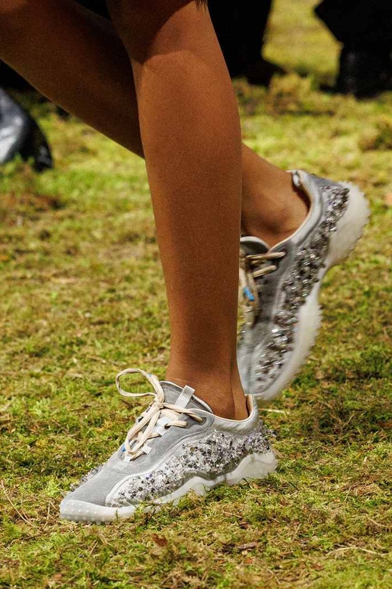 Miu Miu, bubble shoes, bubble sole, sneakers, runways, fashion, footwear, shoes