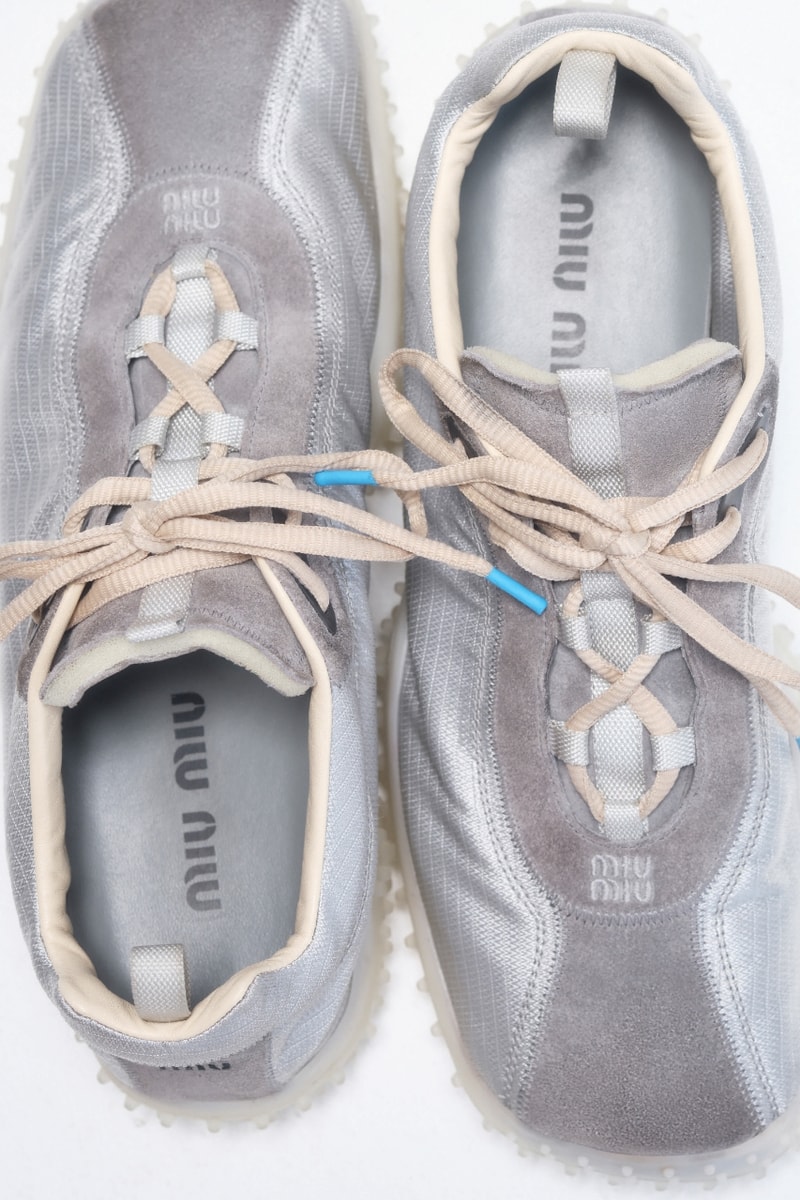 Miu Miu, bubble shoes, bubble sole, sneakers, runways, fashion, footwear, shoes