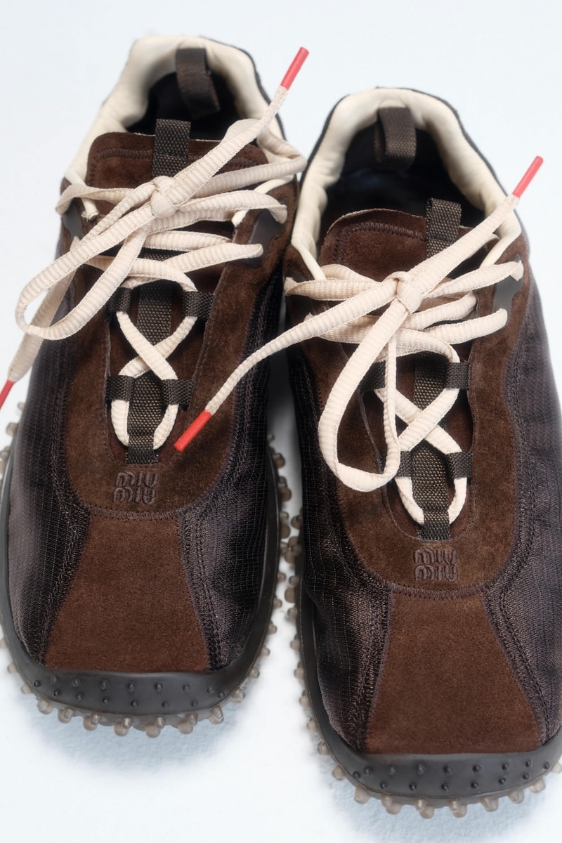 Miu Miu, bubble shoes, bubble sole, sneakers, runways, fashion, footwear, shoes