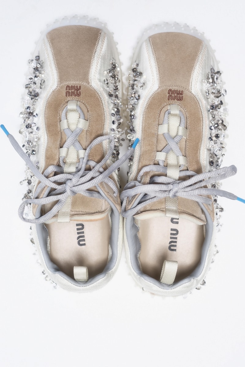 Miu Miu, bubble shoes, bubble sole, sneakers, runways, fashion, footwear, shoes