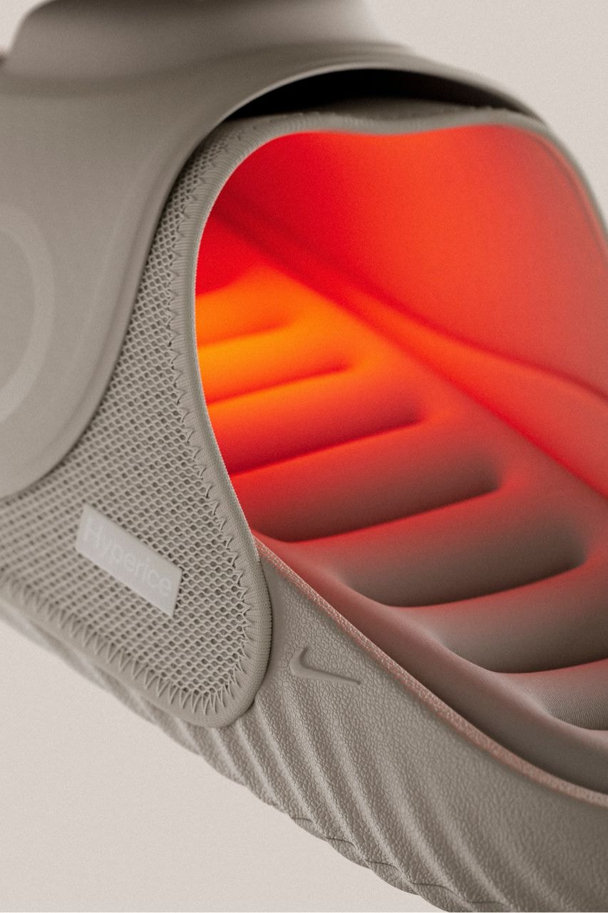 Nike, Hyperice, Sports, Athletes, recovery, Wellness, heat therapy, Slides, footwear, Footwear news, footwear drops, collaborations, fashion, sports technology, massage therapy, massage slides
