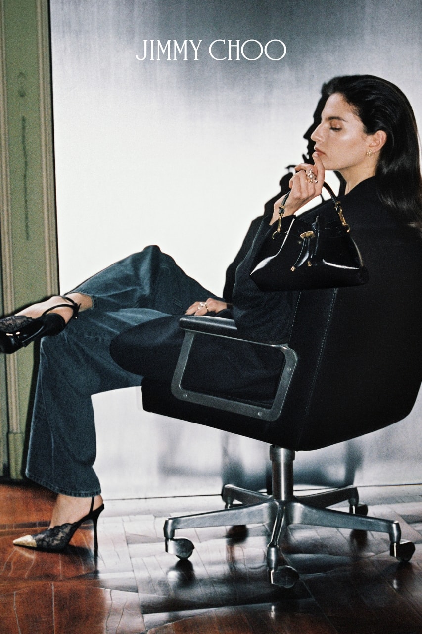 jimmy choo, fw26, campaigns, fashion, footwear, shoes, boots, bags, accessories, models