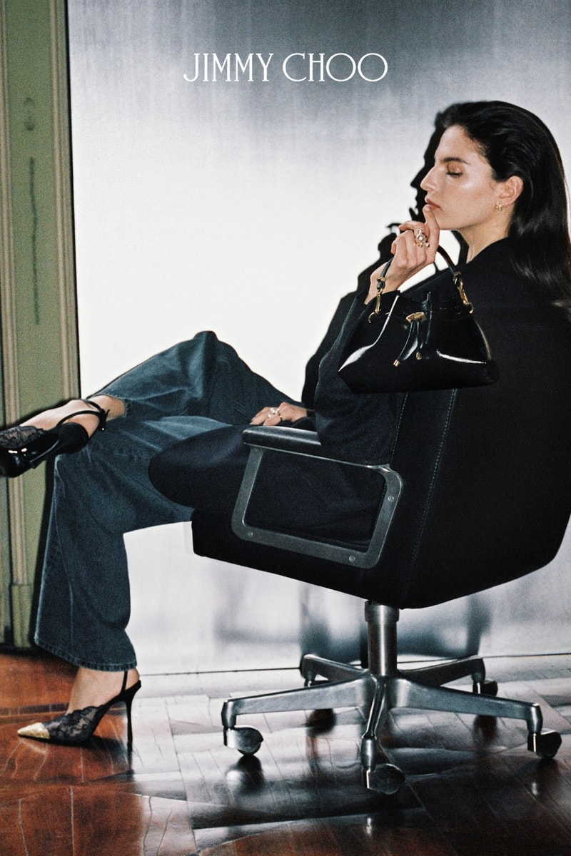 jimmy choo, fw26, campaigns, fashion, footwear, shoes, boots, bags, accessories, models