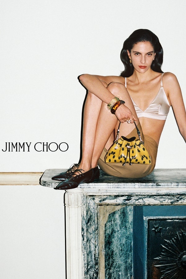jimmy choo, fw26, campaigns, fashion, footwear, shoes, boots, bags, accessories, models