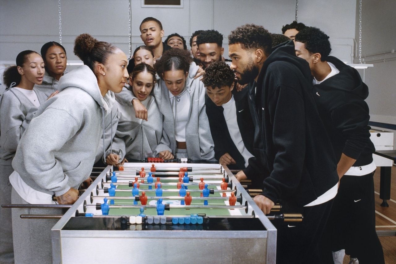 Nike, Studio Fleece, Hoodies, Sportswear, Activewear, Loungewear, Tracksuits, Sweatpants, Campaigns, Sweatshirts, Alysa Liu, YEAT, Karina, Sha'Carri Richardson, Lauren James, Reece James, Jazzy Davidson, Athletes, fashion