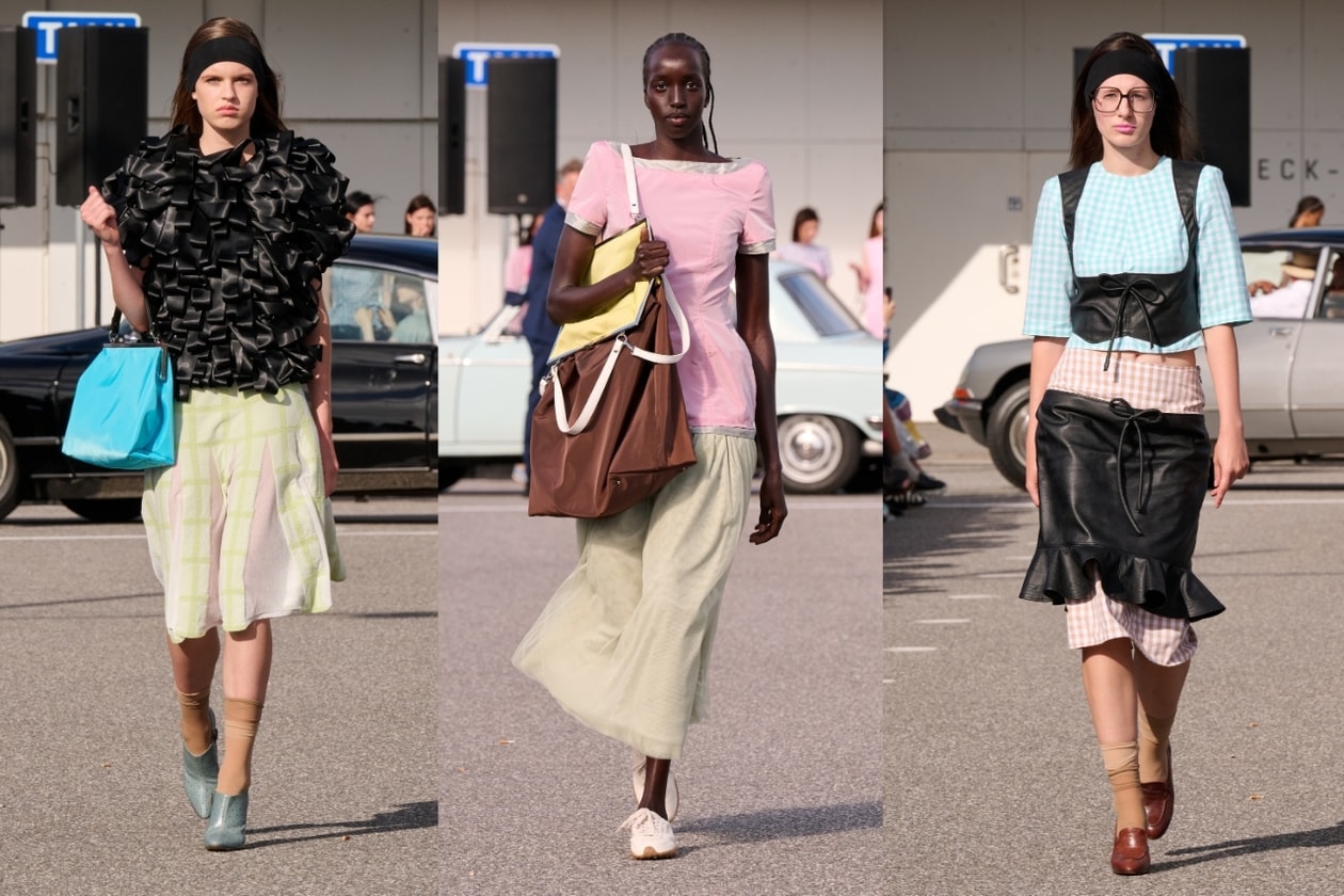 copenhagen, runway. denmark, models, sheer, lace dresses, turquoise, alana hadid, aquamarine