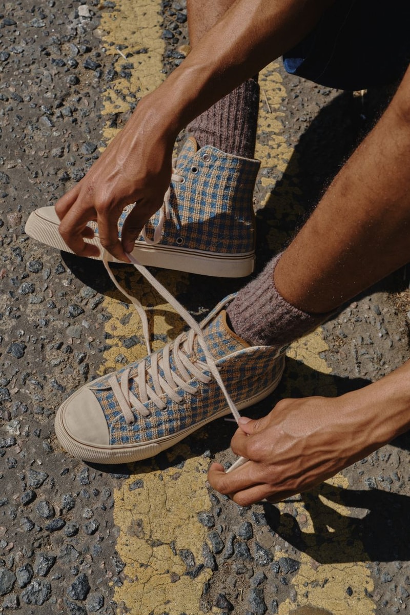 Story mfg., P.F Flyers, Sneakers, All-American High-Top, High-Top Sneakers, Sneaker News, Sustainability, Sustainable Brands, Sustainable footwear, Collaborations, Footwear, Footwear News, Sneaker News, Sneaker Drops, London, British Brands
