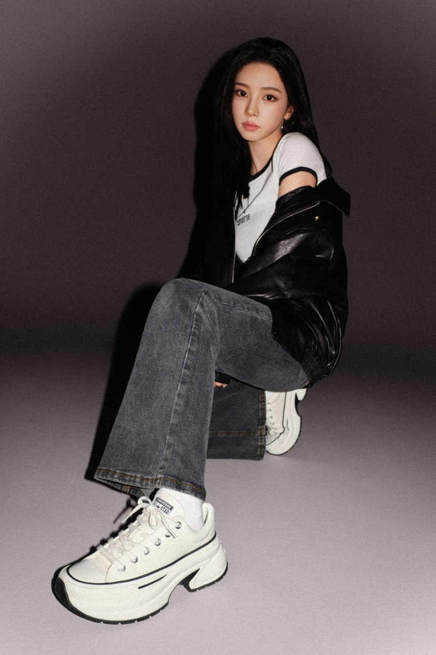 karina, aespa, converse, chuck 70 X, sneakers, shoes, footwear, campaigns, fashion, k-pop, Run Star Crush