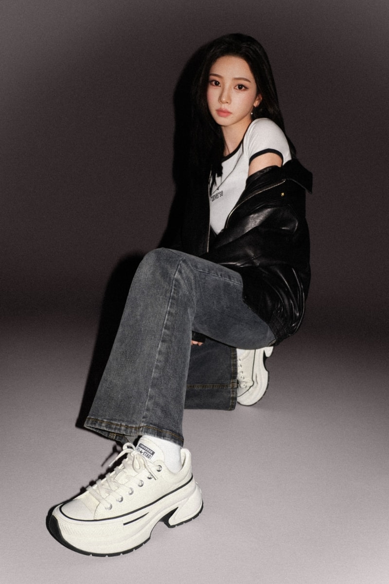 karina, aespa, converse, chuck 70 X, sneakers, shoes, footwear, campaigns, fashion, k-pop, Run Star Crush