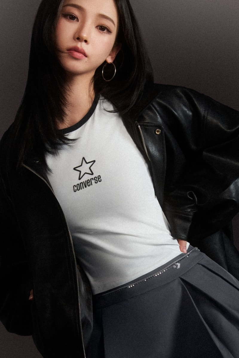 karina, aespa, converse, chuck 70 X, sneakers, shoes, footwear, campaigns, fashion, k-pop, Run Star Crush
