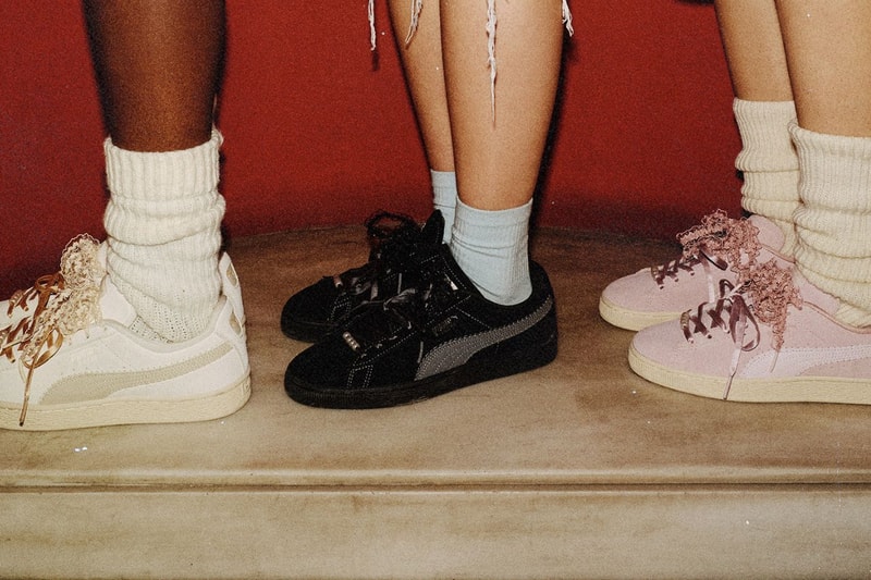 PUMA, Sneakers, Footwear, PUMA Suede, PUMA Suede Bloom, New Sneakers, Sneaker Drops, Sneaker News, Footwear News, pink Sneakers, Fashion