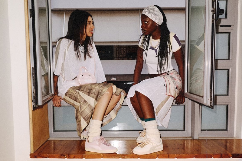 PUMA, Sneakers, Footwear, PUMA Suede, PUMA Suede Bloom, New Sneakers, Sneaker Drops, Sneaker News, Footwear News, pink Sneakers, Fashion
