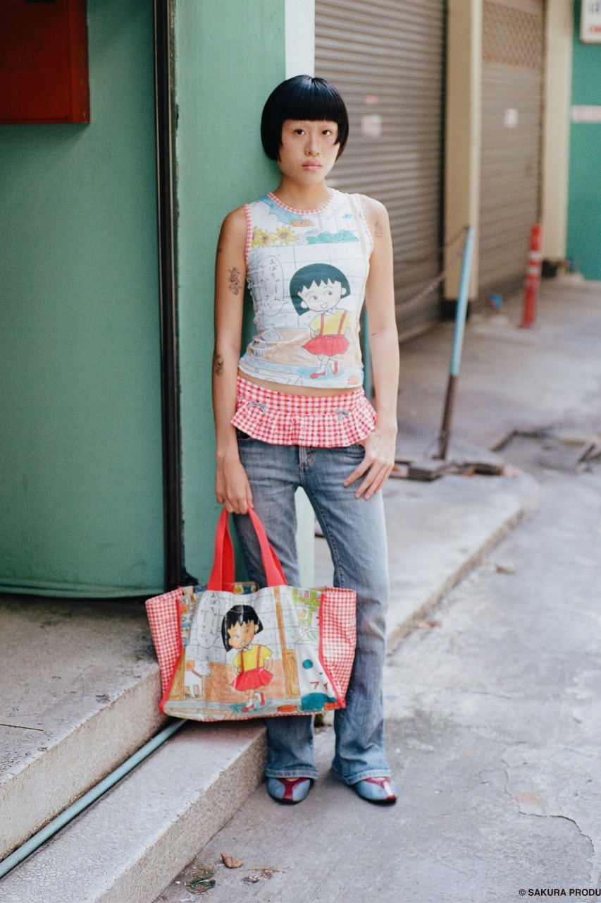 Chibi Maruko-chan, japan, anime, Strawberry Western, clothes, kawaii, fashion, campaigns, collections
