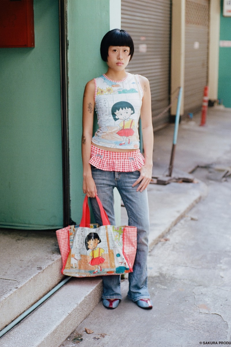 Chibi Maruko-chan, japan, anime, Strawberry Western, clothes, kawaii, fashion, campaigns, collections