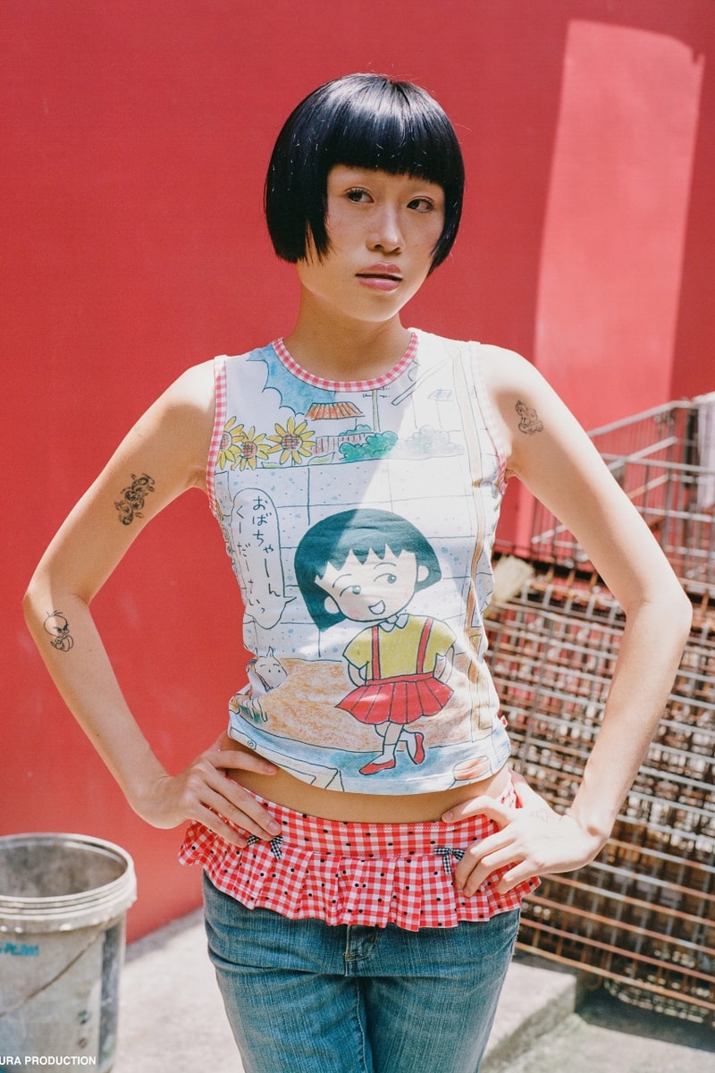 Chibi Maruko-chan, japan, anime, Strawberry Western, clothes, kawaii, fashion, campaigns, collections