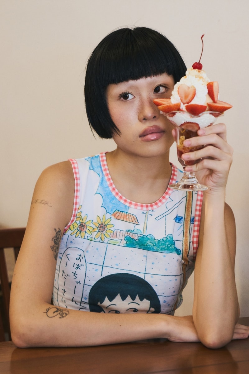 Chibi Maruko-chan, japan, anime, Strawberry Western, clothes, kawaii, fashion, campaigns, collections