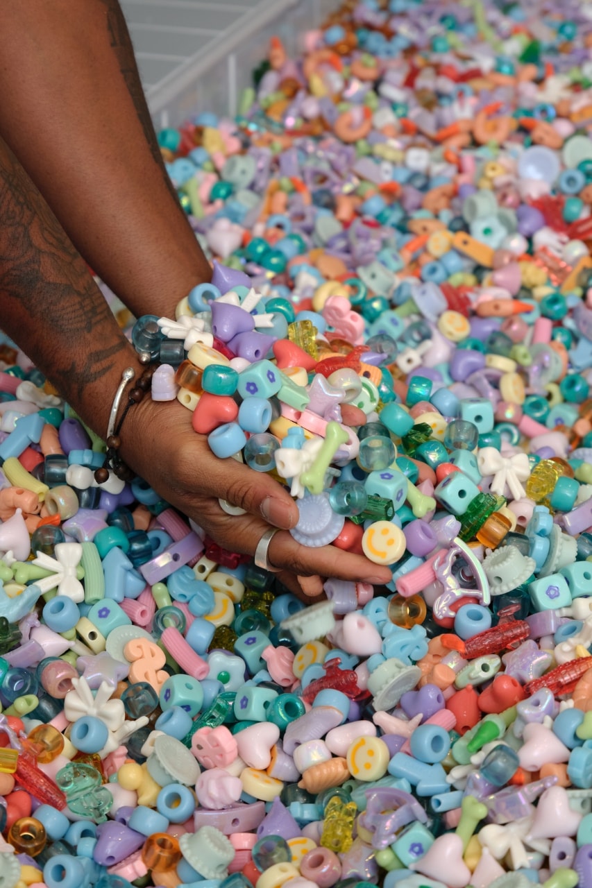 CJ Hendry, art, exhibitions, design, beads, jewelry, galleries, New York