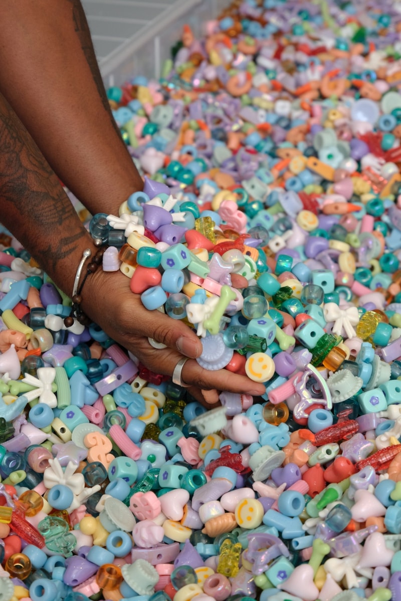 CJ Hendry, art, exhibitions, design, beads, jewelry, galleries, New York
