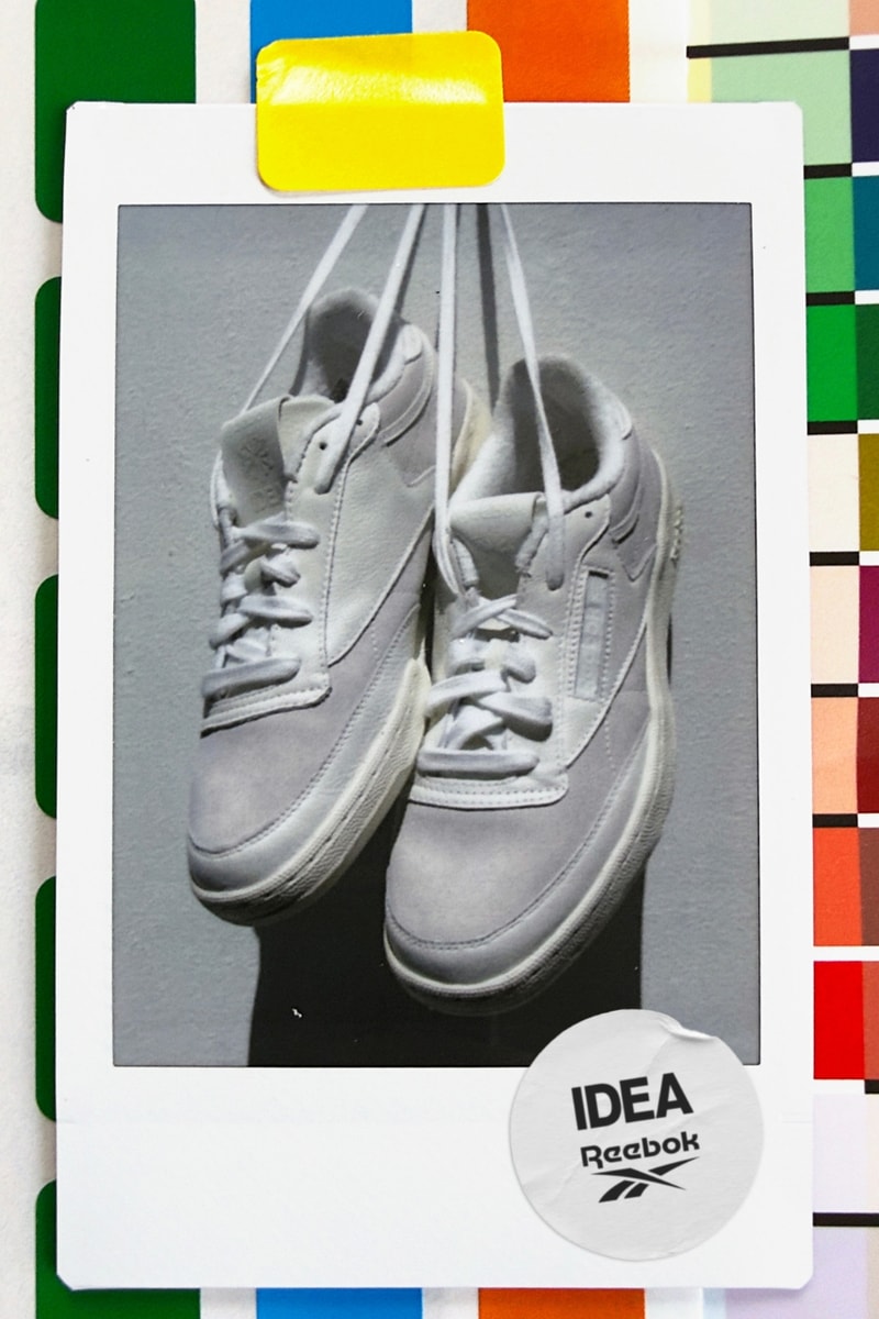 Reebok, IDEA, London, Sneakers, Footwear, Collaborations, Sneaker News, Sneaker Drops, Reebok Club C 85, Glow-in-the-Dark Sneakers, Glow-in-the-Dark Shoes, Retro Sneakers
