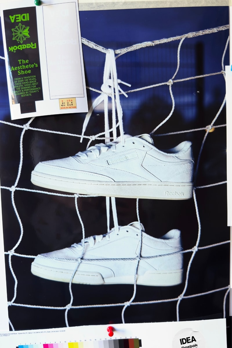 Reebok, IDEA, London, Sneakers, Footwear, Collaborations, Sneaker News, Sneaker Drops, Reebok Club C 85, Glow-in-the-Dark Sneakers, Glow-in-the-Dark Shoes, Retro Sneakers
