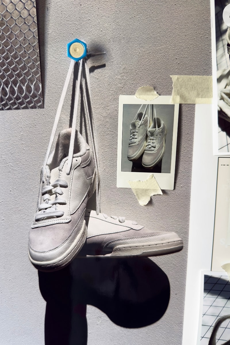 Reebok, IDEA, London, Sneakers, Footwear, Collaborations, Sneaker News, Sneaker Drops, Reebok Club C 85, Glow-in-the-Dark Sneakers, Glow-in-the-Dark Shoes, Retro Sneakers