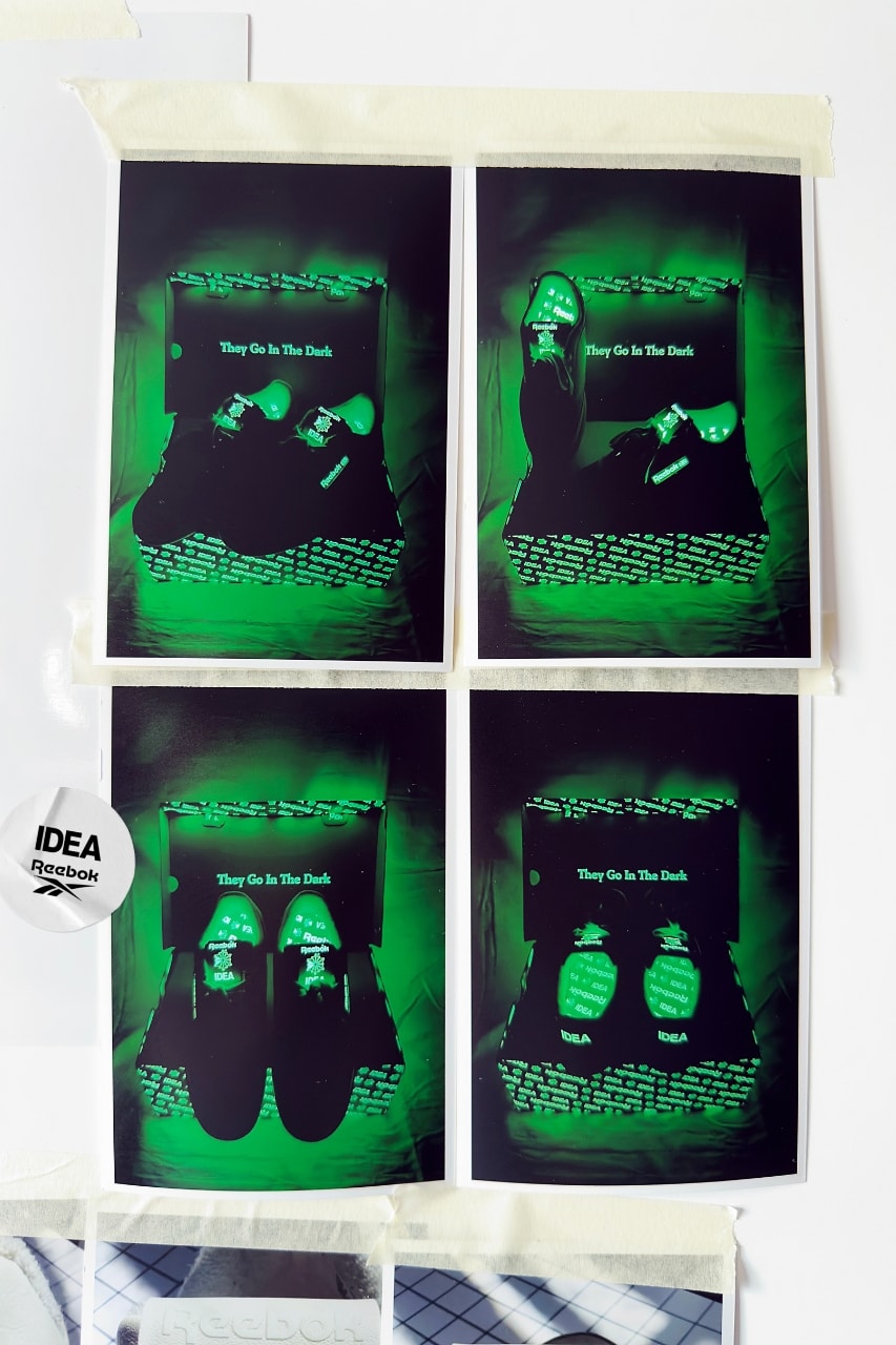 Reebok, IDEA, London, Sneakers, Footwear, Collaborations, Sneaker News, Sneaker Drops, Reebok Club C 85, Glow-in-the-Dark Sneakers, Glow-in-the-Dark Shoes, Retro Sneakers