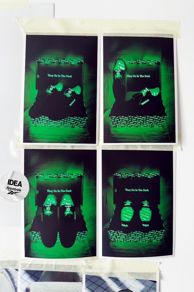 Reebok, IDEA, London, Sneakers, Footwear, Collaborations, Sneaker News, Sneaker Drops, Reebok Club C 85, Glow-in-the-Dark Sneakers, Glow-in-the-Dark Shoes, Retro Sneakers