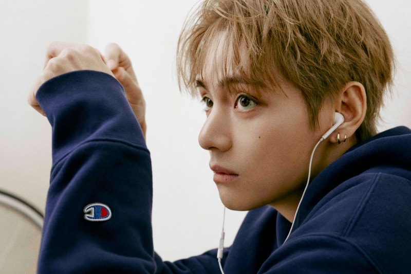 bts, v, Taehyung, Romeo beckham, campaigns, hoodie, fashion, clothing, collaborations, celebrity