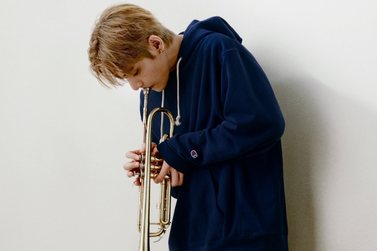 bts, v, Taehyung, Romeo beckham, campaigns, hoodie, fashion, clothing, collaborations, celebrity