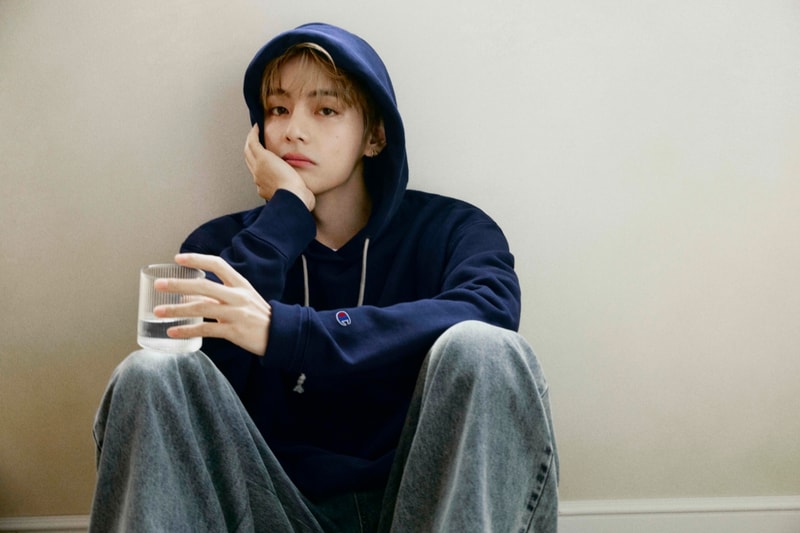 bts, v, Taehyung, Romeo beckham, campaigns, hoodie, fashion, clothing, collaborations, celebrity