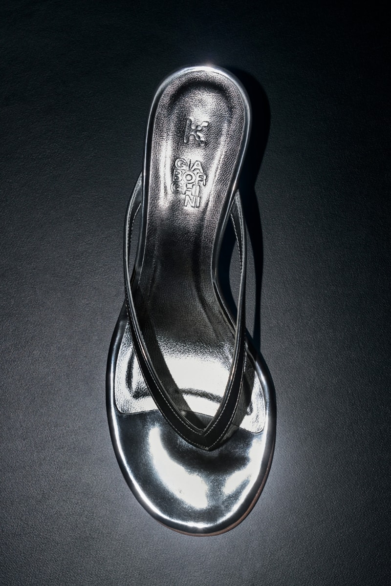 Kylie Jenner, KHY, Gia Borghini, shoes, footwear, heels, sandals, flip flops, thongs, campaigns, collaborations