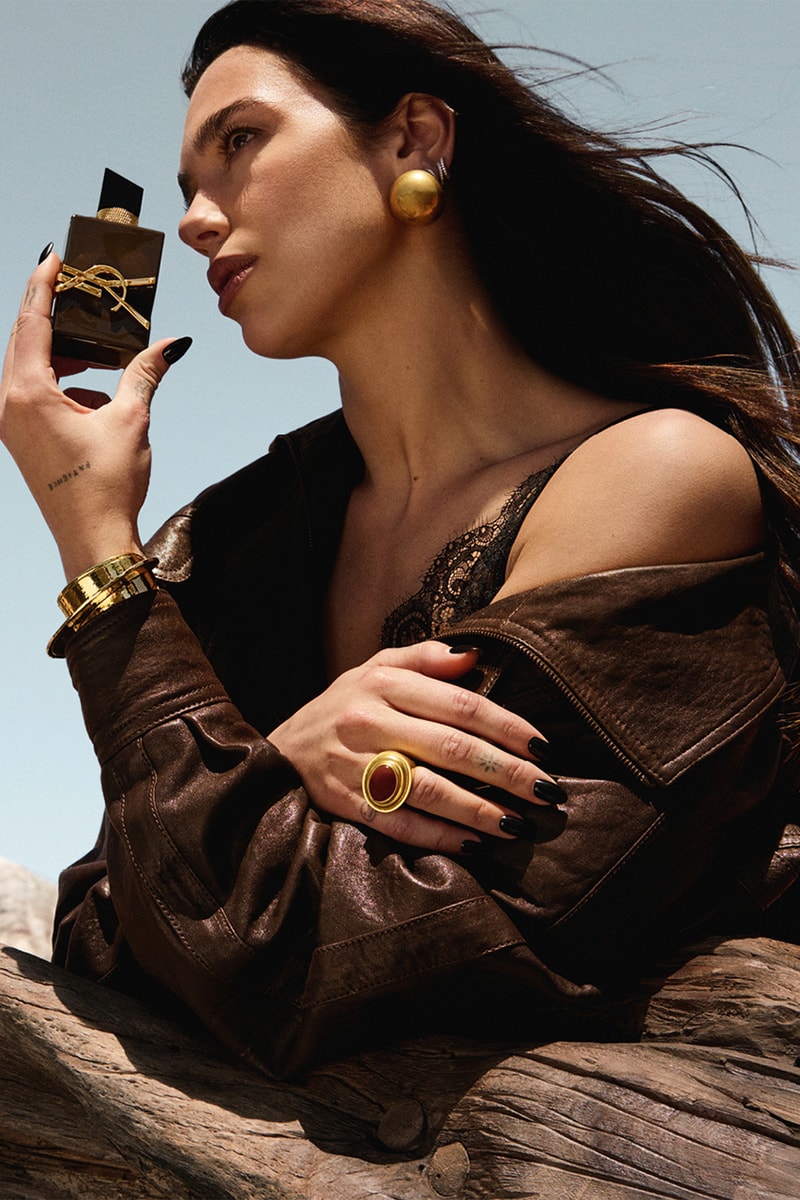 Dua Lipa, YSL Beauty, Libre Santal Couture, Perfumes, Fragrance, Campaigns