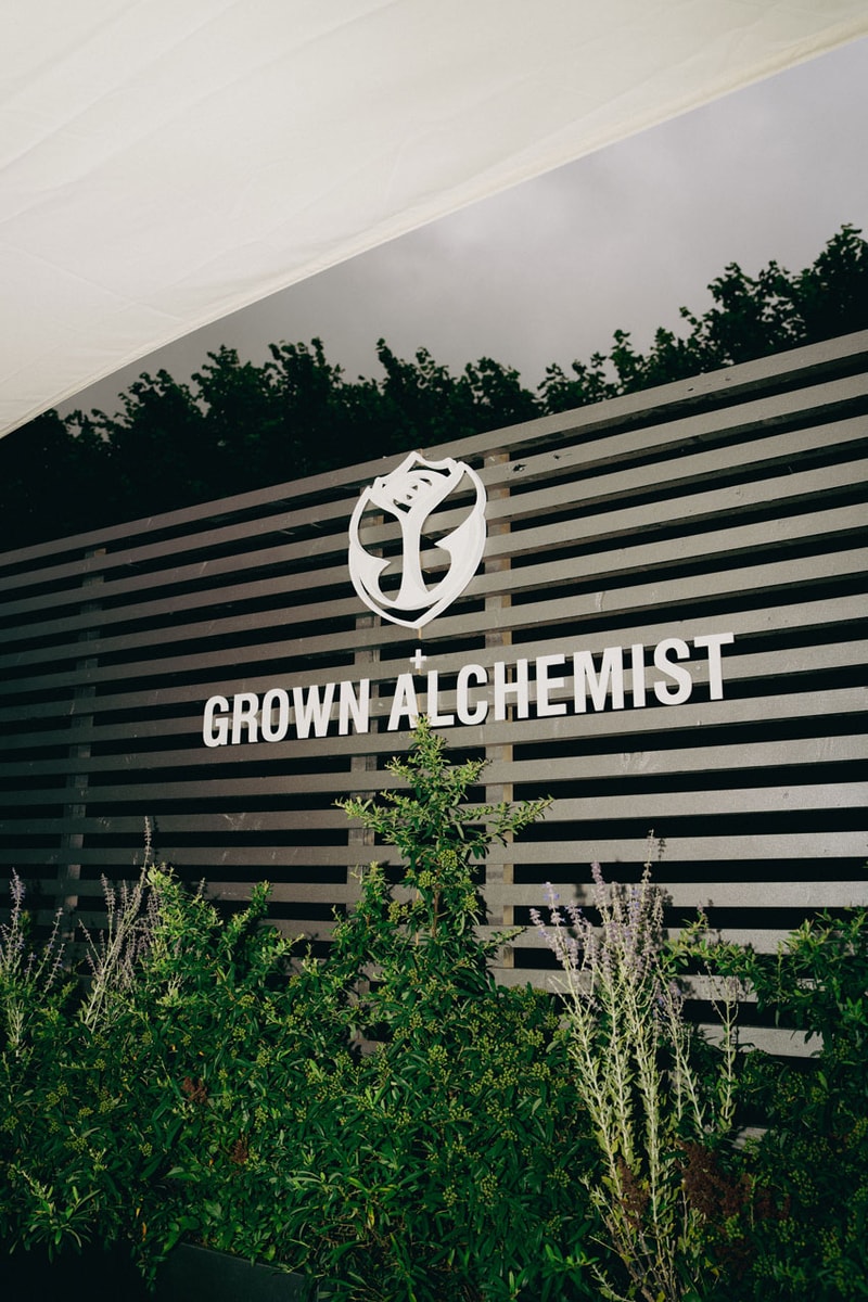 grown alchemist tomorrowland spa wellness festivals hair skin belgium activation reset your rhythm cooling mist products collection 