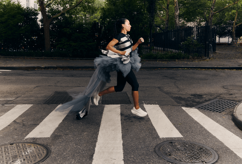 Miss Claire Sullivan Claire Sullivan Adidas Adidas Adizero EVO SL Zip Running Shoes Sneakers Sports Couture Couturiers Designers Fashion Atelier