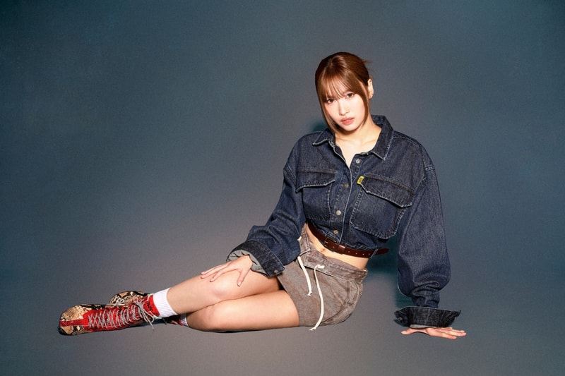 MOMO, TWICE, Onitsuka Tiger, Sneakers, Heels, Boots, Boxing Boots, Boxing Sneakers, Mexico 66, Campaigns, K-pop, Sneaker Heels, Denim, Japan, Japanese denim, Fashion, footwear