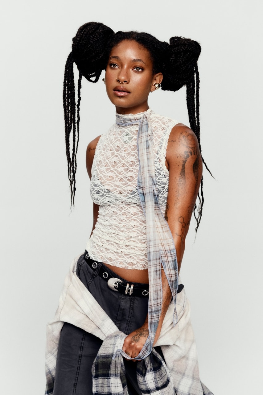 willow smith, free people, clothes, fashion, campaigns, jackets, musician, model