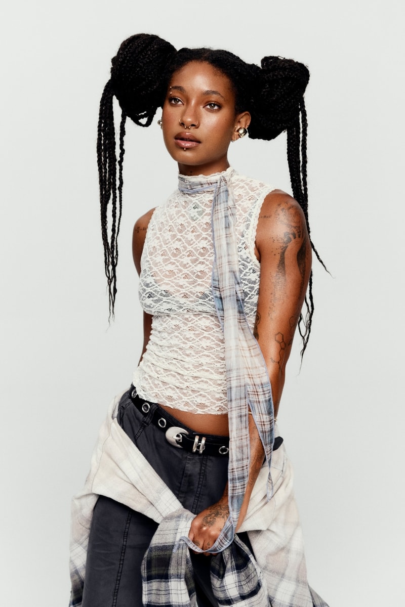 willow smith, free people, clothes, fashion, campaigns, jackets, musician, model