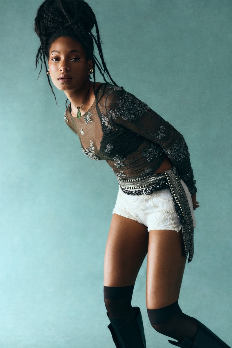 willow smith, free people, clothes, fashion, campaigns, jackets, musician, model