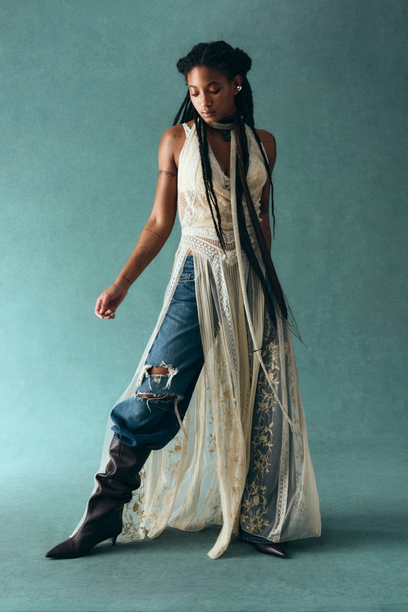 willow smith, free people, clothes, fashion, campaigns, jackets, musician, model