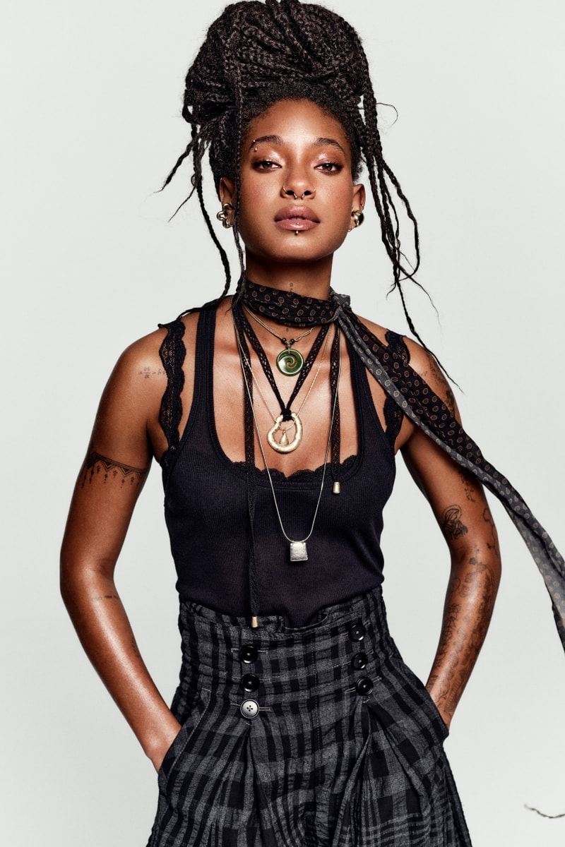 willow smith, free people, clothes, fashion, campaigns, jackets, musician, model
