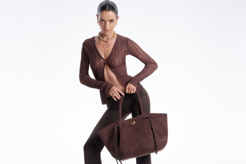 Maura Higgins, GUESS, bags, handbag, campaigns, fashion, model, accessories