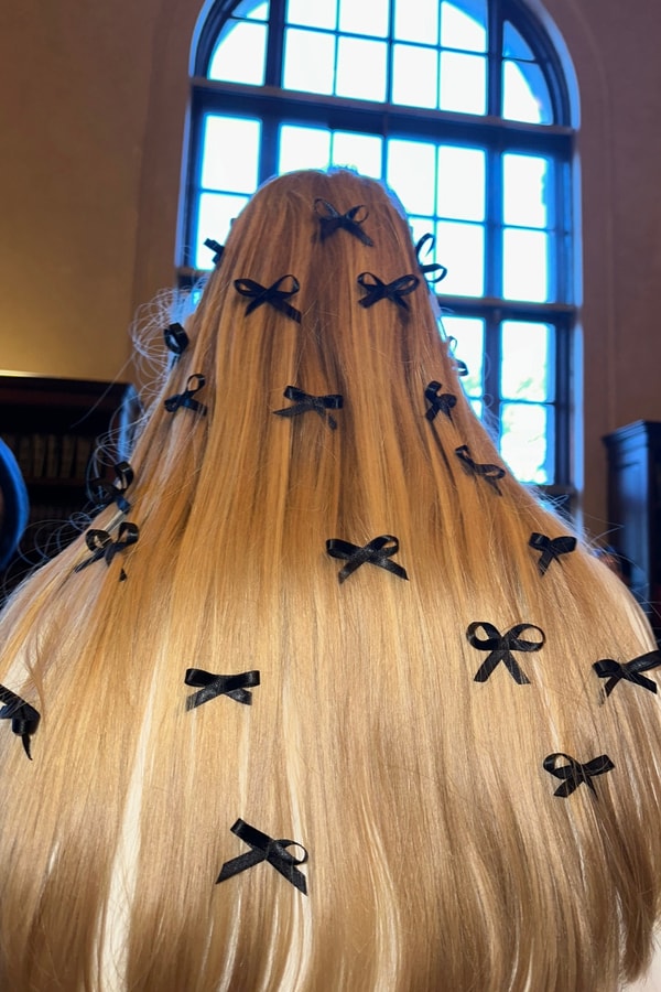 Sandy Liang, dressing up, books, rizzoli, publications, fashion, archive, models, bows