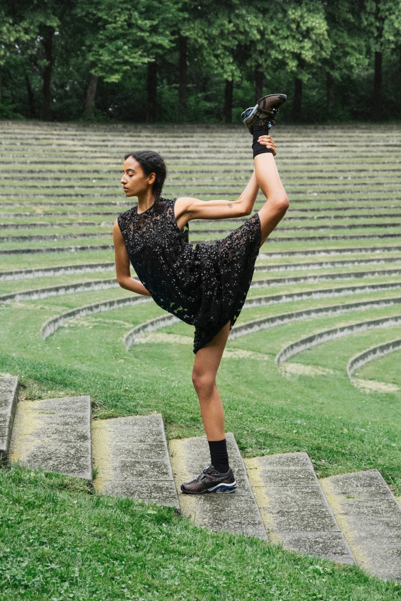 Cecilie Bahnsen, ASICS, sneakers, trainers, shoes, footwear, GEL-KINETIC, flowers, charms