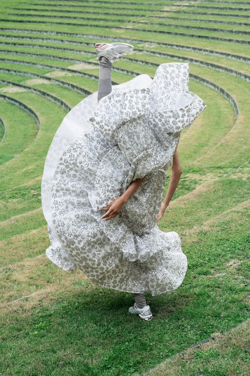Cecilie Bahnsen, ASICS, sneakers, trainers, shoes, footwear, GEL-KINETIC, flowers, charms