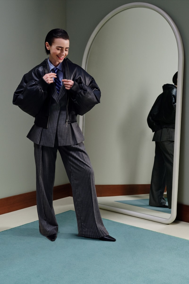 Lily Collins, Bella Freud, Nicky Campbell, zalando, campaigns, fashion, film