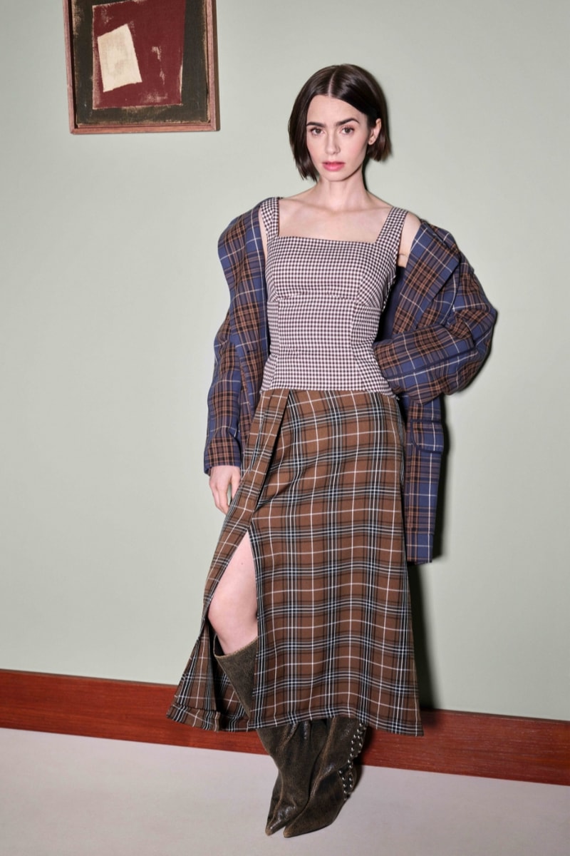 Lily Collins, Bella Freud, Nicky Campbell, zalando, campaigns, fashion, film